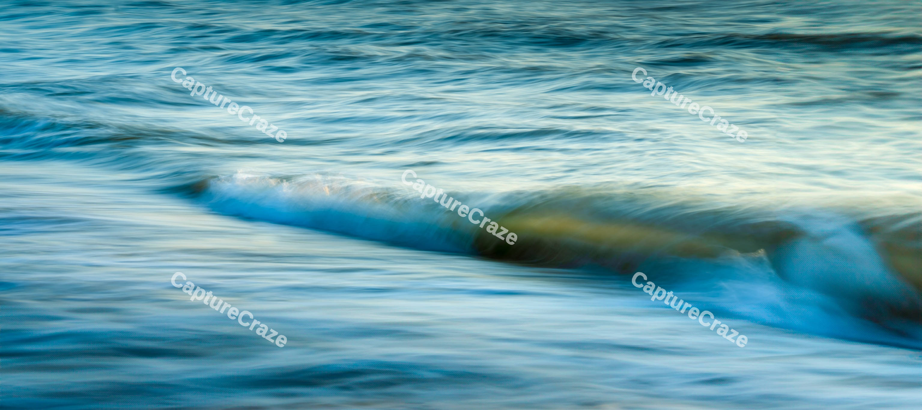 Long exposure of waves
